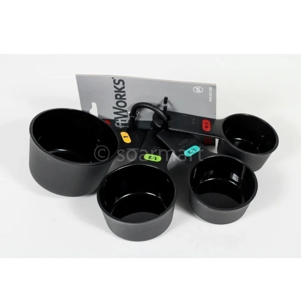 NWT OXO SoftWorks Plastic Measuring Cups, 4-Piece